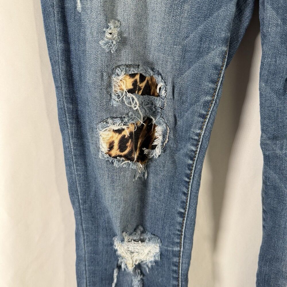 Judy Blue Skinny Fit Jeans Women's 9 29 Medium Wash Blue Denim Cotton Blend - Picture 4 of 13